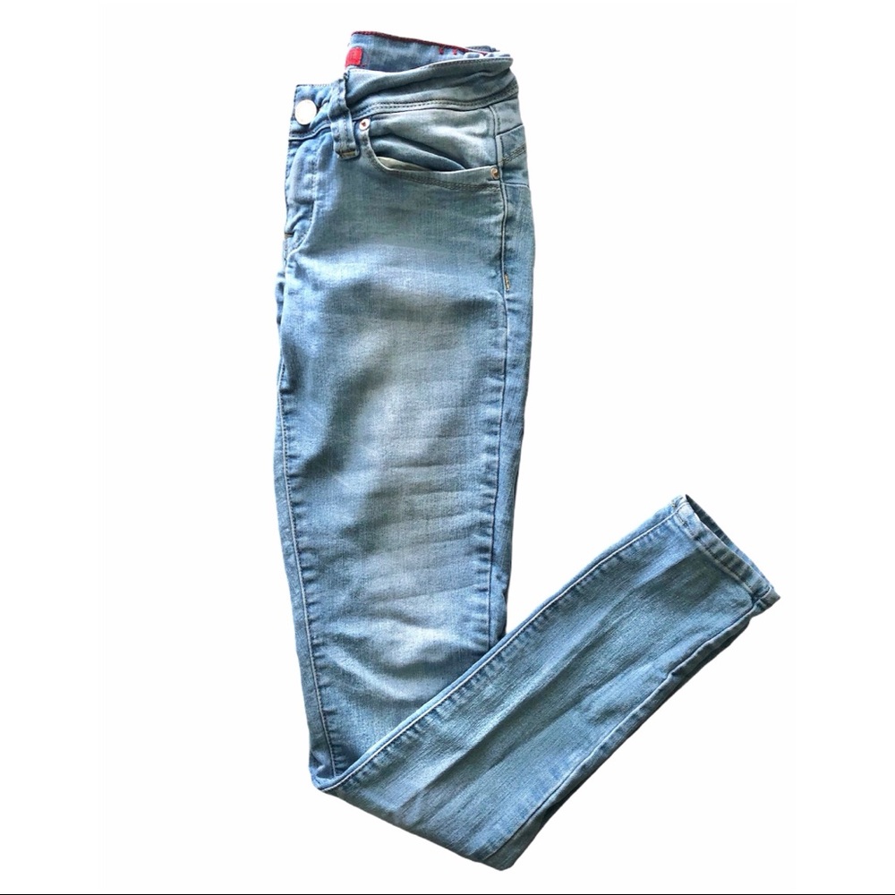 YMI WannaBettaButt Light Blue Skinny Jeans